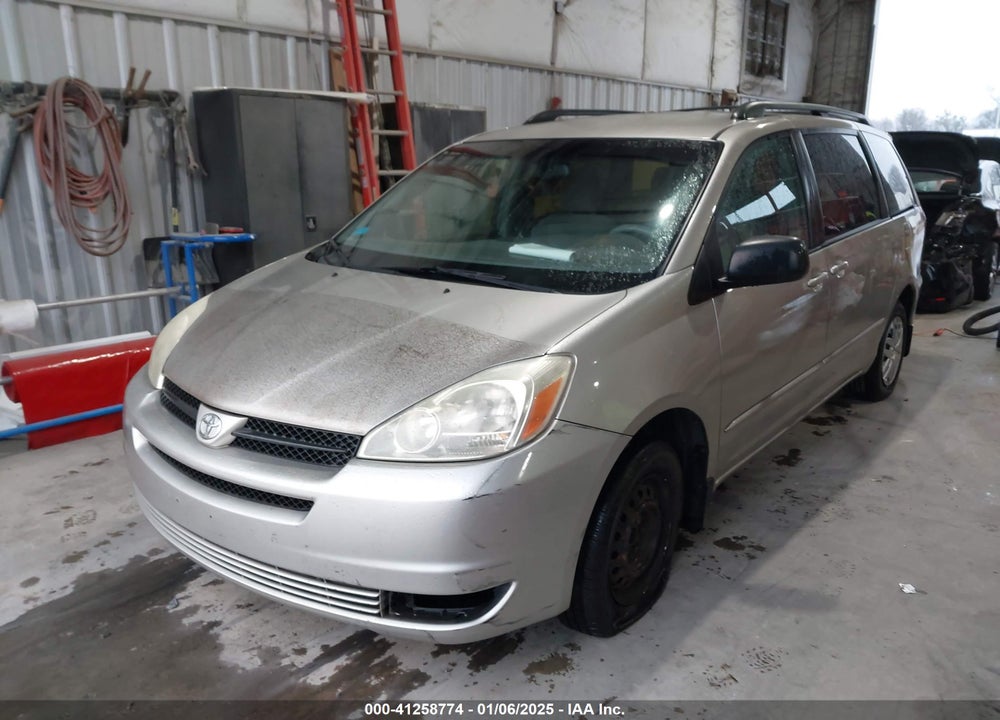 2005 TOYOTA SIENNA LE VIN: 5TDZA23C45S297591