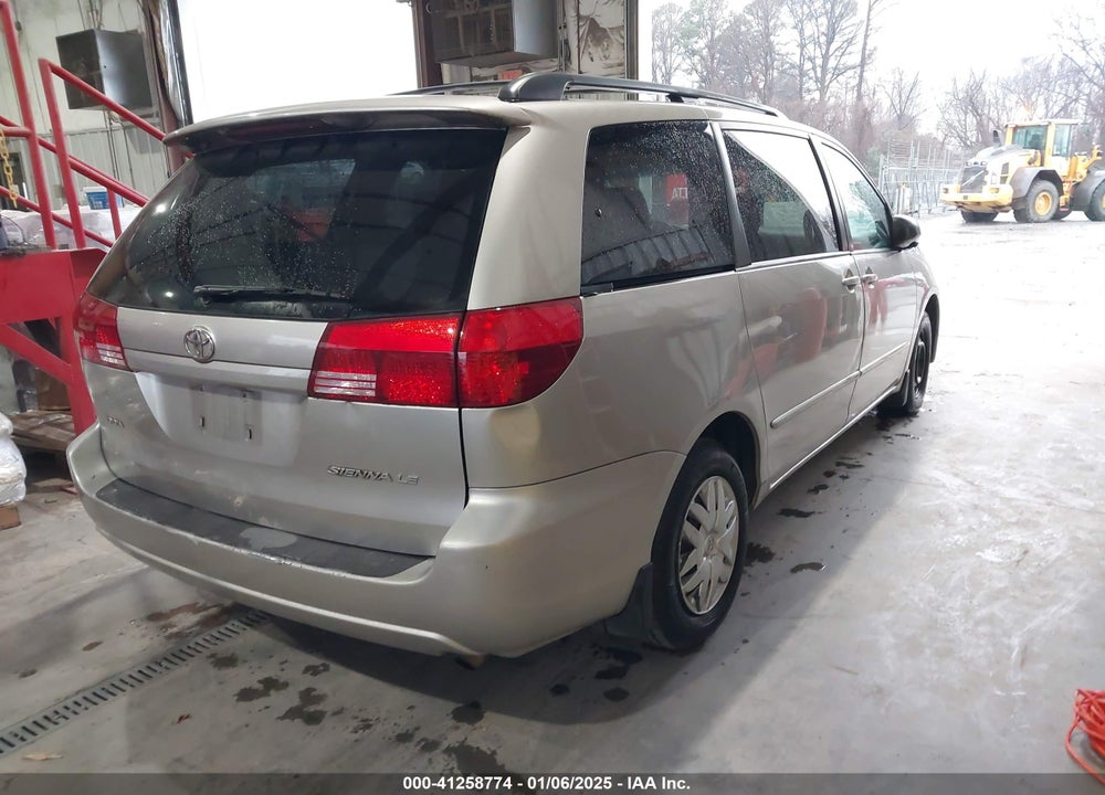 2005 TOYOTA SIENNA LE VIN: 5TDZA23C45S297591