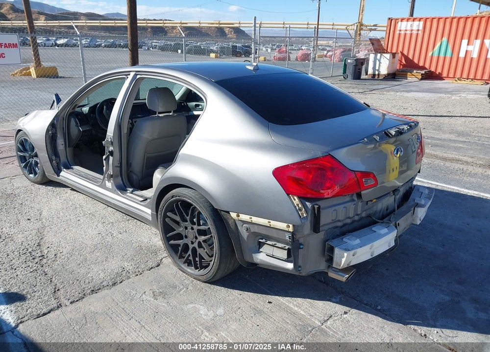 2008 INFINITI G35 JOURNEY VIN: JNKBV61EX8M216271