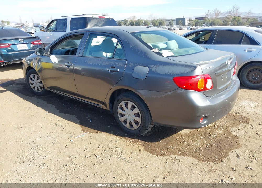 2009 TOYOTA COROLLA LE VIN: JTDBL40E49J004997