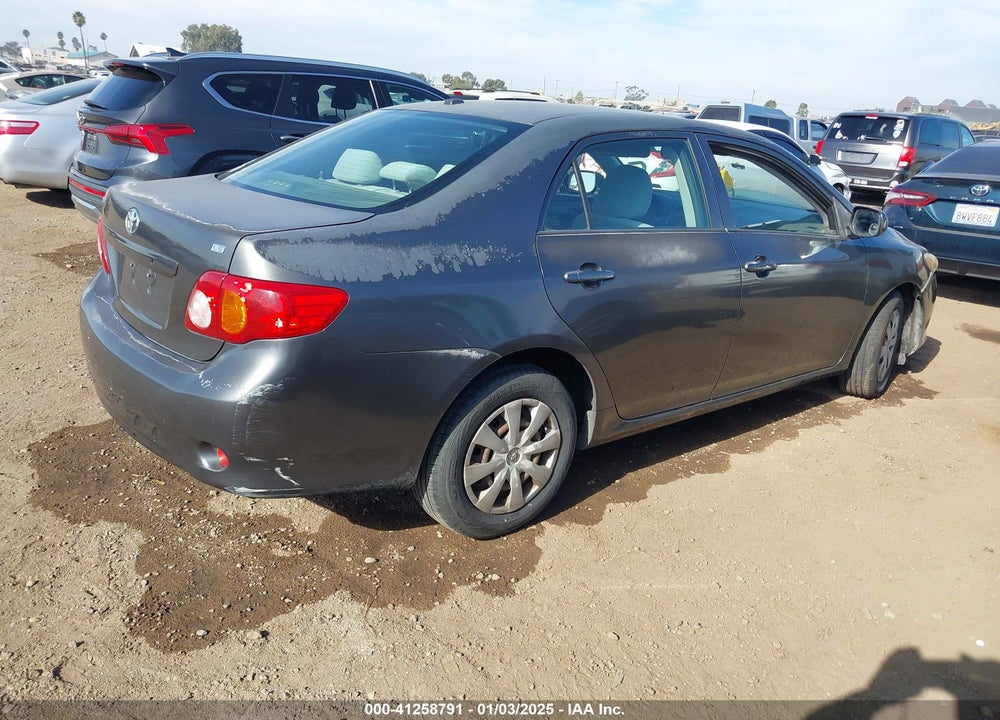 2009 TOYOTA COROLLA LE VIN: JTDBL40E49J004997