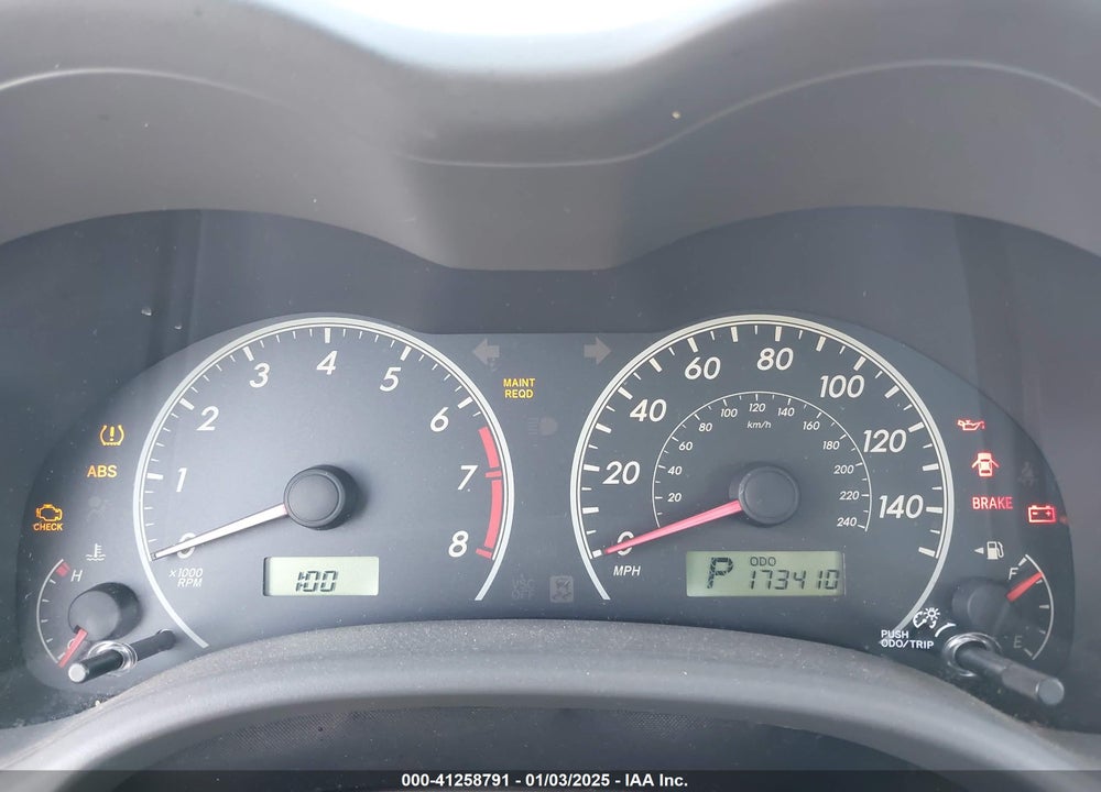 2009 TOYOTA COROLLA LE VIN: JTDBL40E49J004997