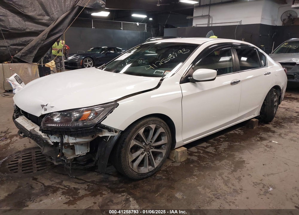 2014 HONDA ACCORD VIN: 1HGCR2F57EA089960