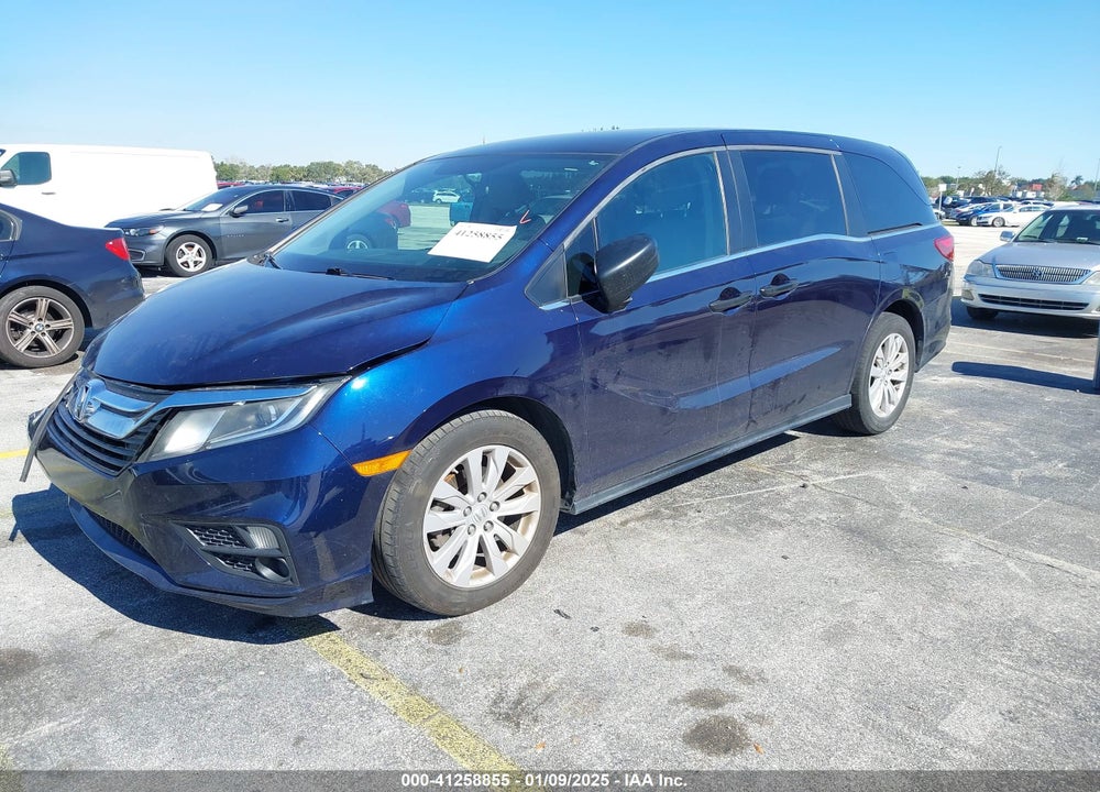 2019 HONDA ODYSSEY LX VIN: 5FNRL6H24KB099739