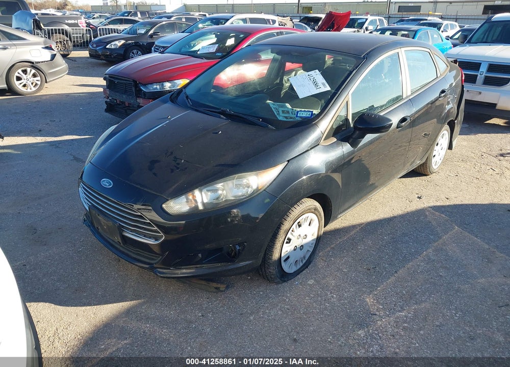 2016 FORD FIESTA VIN: 3FADP4AJ9GM156787