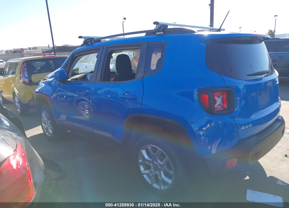 2015 JEEP RENEGADE LATITUDE VIN: ZACCJBBT0FPB62201