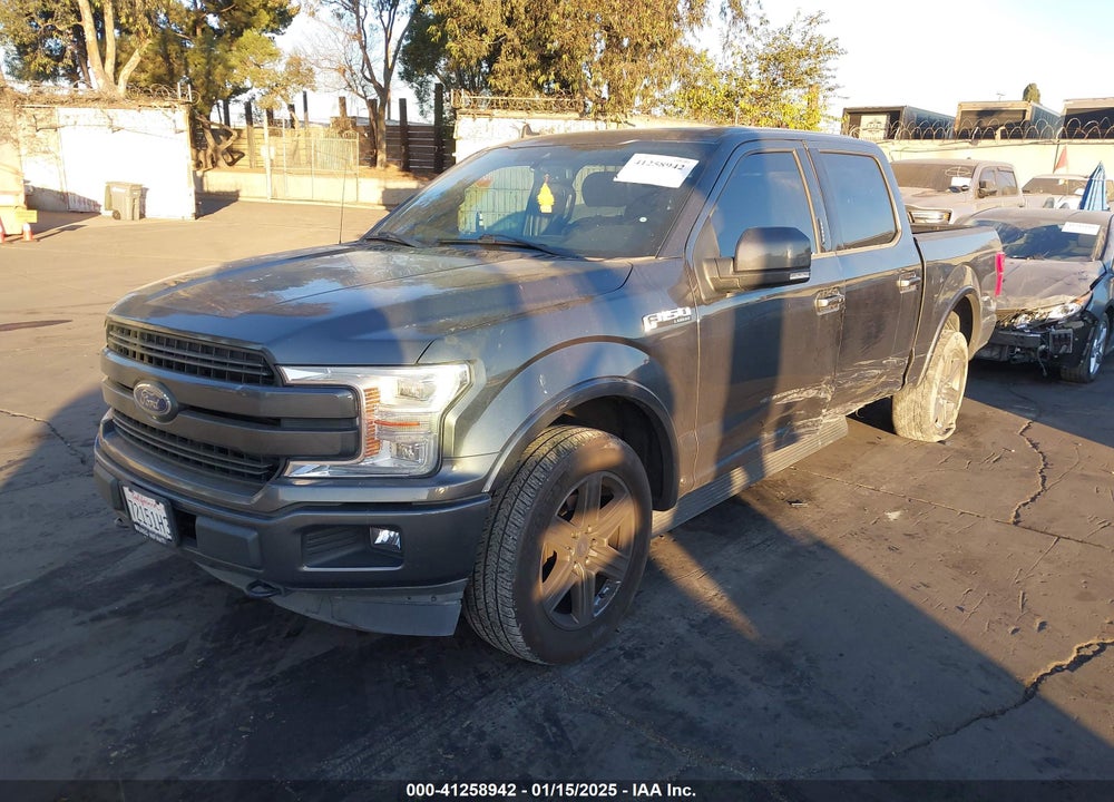 2020 FORD F-150 LARIAT VIN: 1FTEW1EP7LFC49574