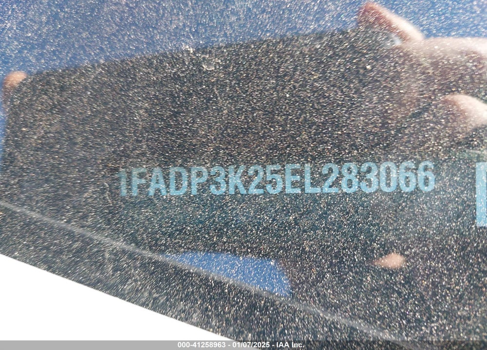 2014 FORD FOCUS VIN: 1FADP3K25EL283066