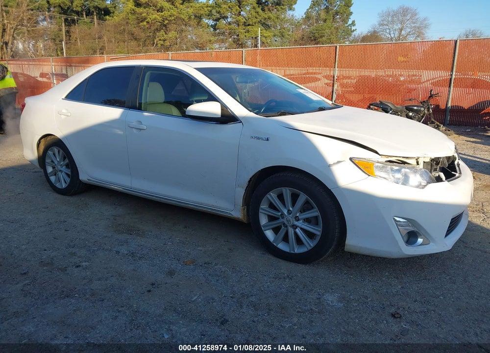 2012 TOYOTA CAMRY HYBRID XLE VIN: 4T1BD1FKXCU009941