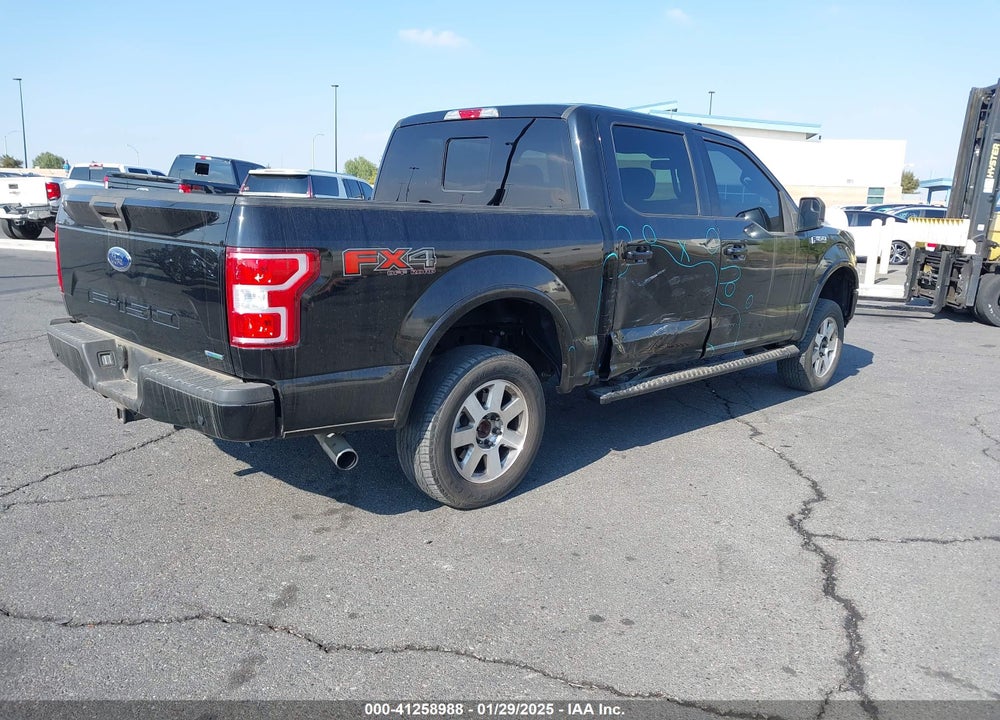 2018 FORD F-150 XLT VIN: 1FTEW1EG9JKD69543