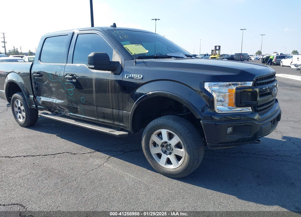 2018 FORD F-150 XLT VIN: 1FTEW1EG9JKD69543