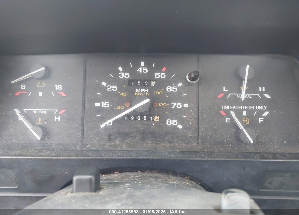 1989 FORD RANGER VIN: 1FTCR10A0KUB35590