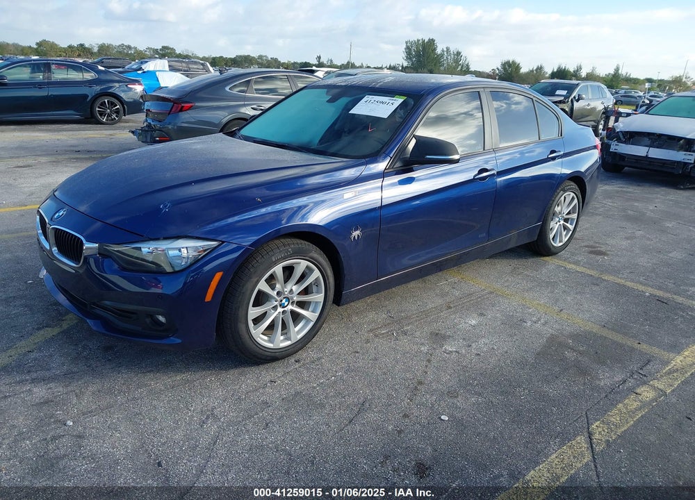2017 BMW 320 VIN: WBA8E1G37HNU17606
