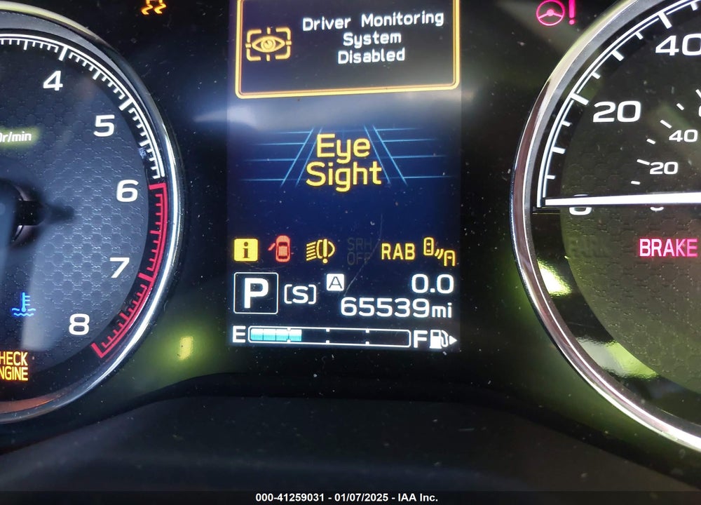 2019 SUBARU FORESTER TOURING VIN: JF2SKAWCXKH556803