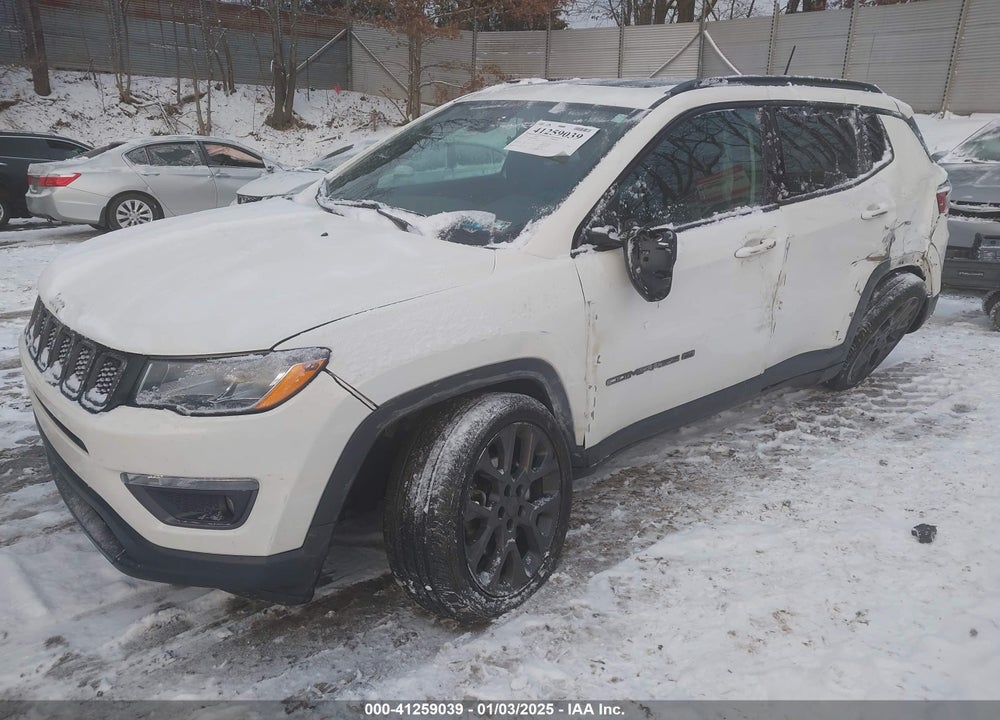 2021 JEEP COMPASS 80TH ANNIVERSARY 4X4 VIN: 3C4NJDEB8MT542895