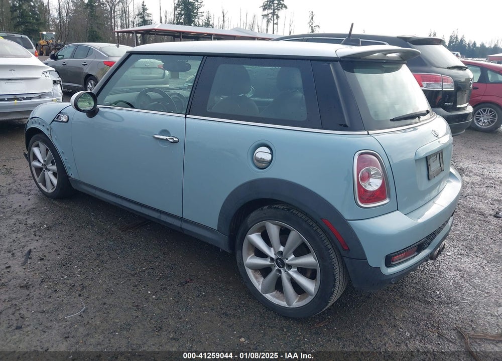 2013 MINI HARDTOP COOPER S VIN: WMWSV3C50DT396788