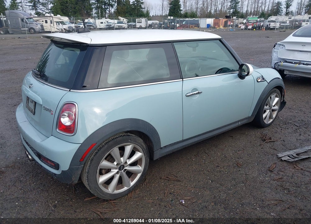 2013 MINI HARDTOP COOPER S VIN: WMWSV3C50DT396788