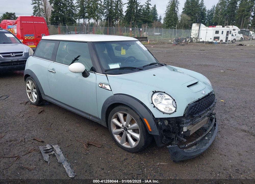 2013 MINI HARDTOP COOPER S VIN: WMWSV3C50DT396788