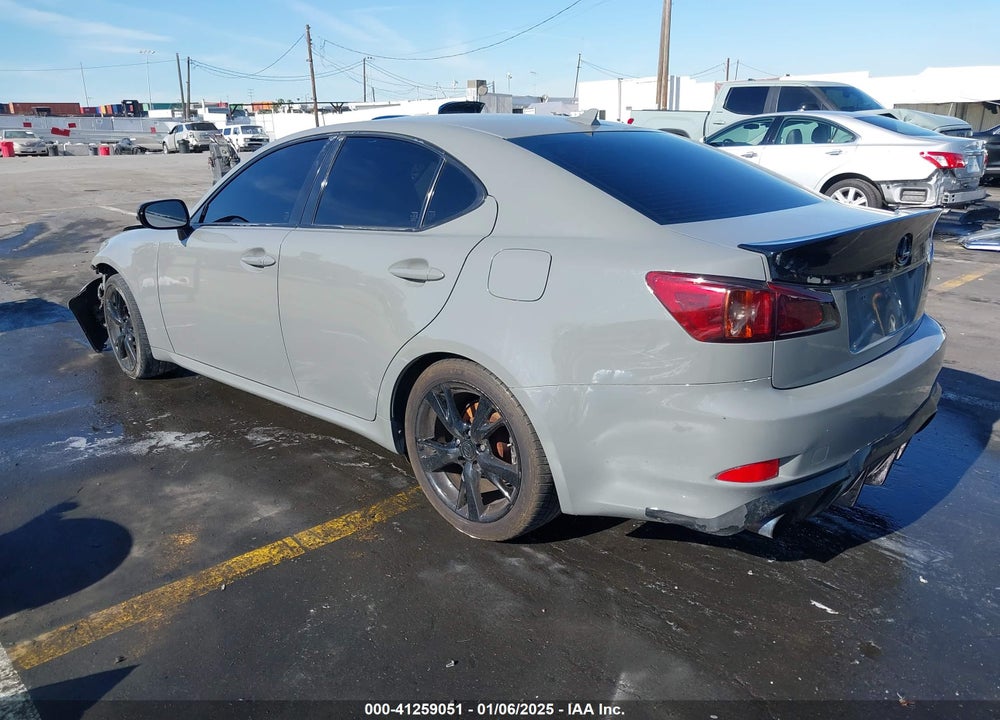 2009 LEXUS IS 250 VIN: JTHBK262792084602