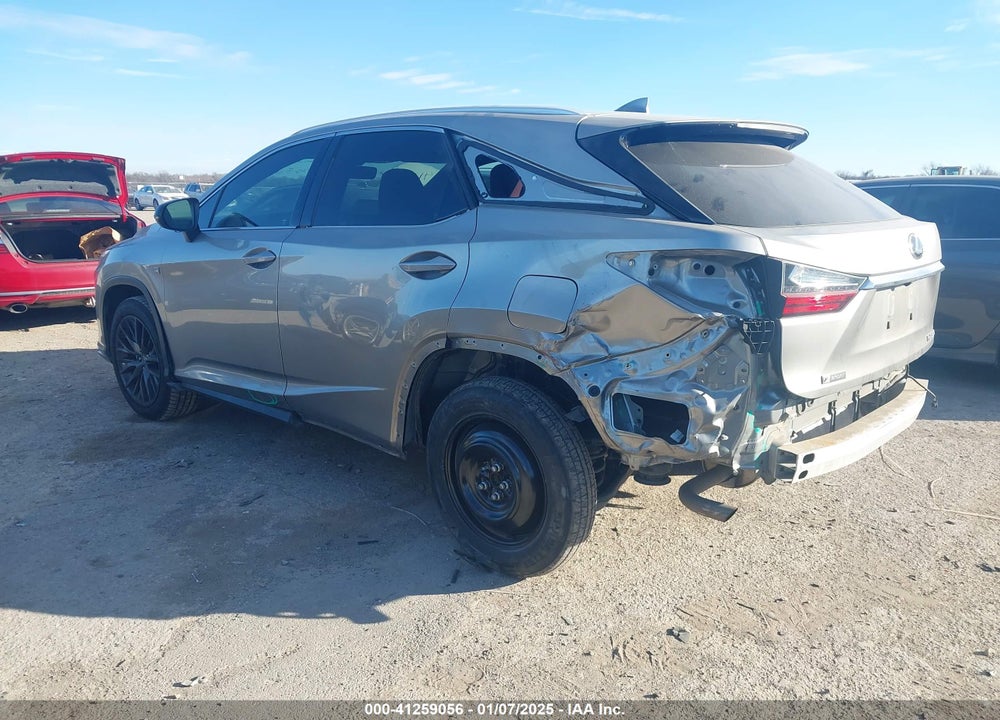 2017 LEXUS RX 350 F-SPORT VIN: 2T2ZZMCA5HC049944