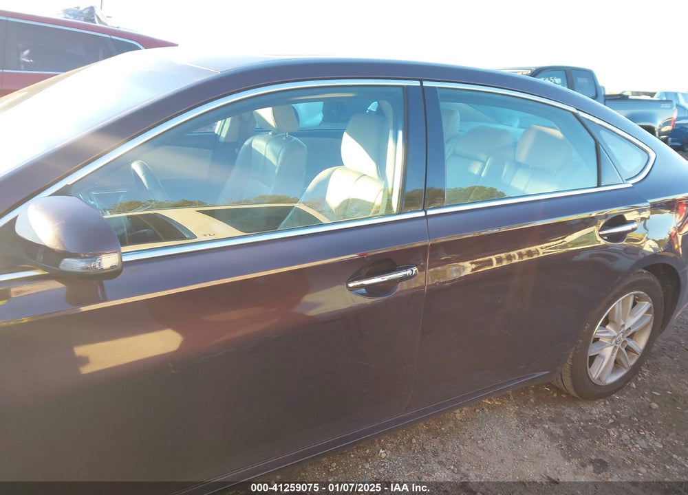 2013 TOYOTA AVALON XLE PREMIUM VIN: 4T1BK1EB6DU014210