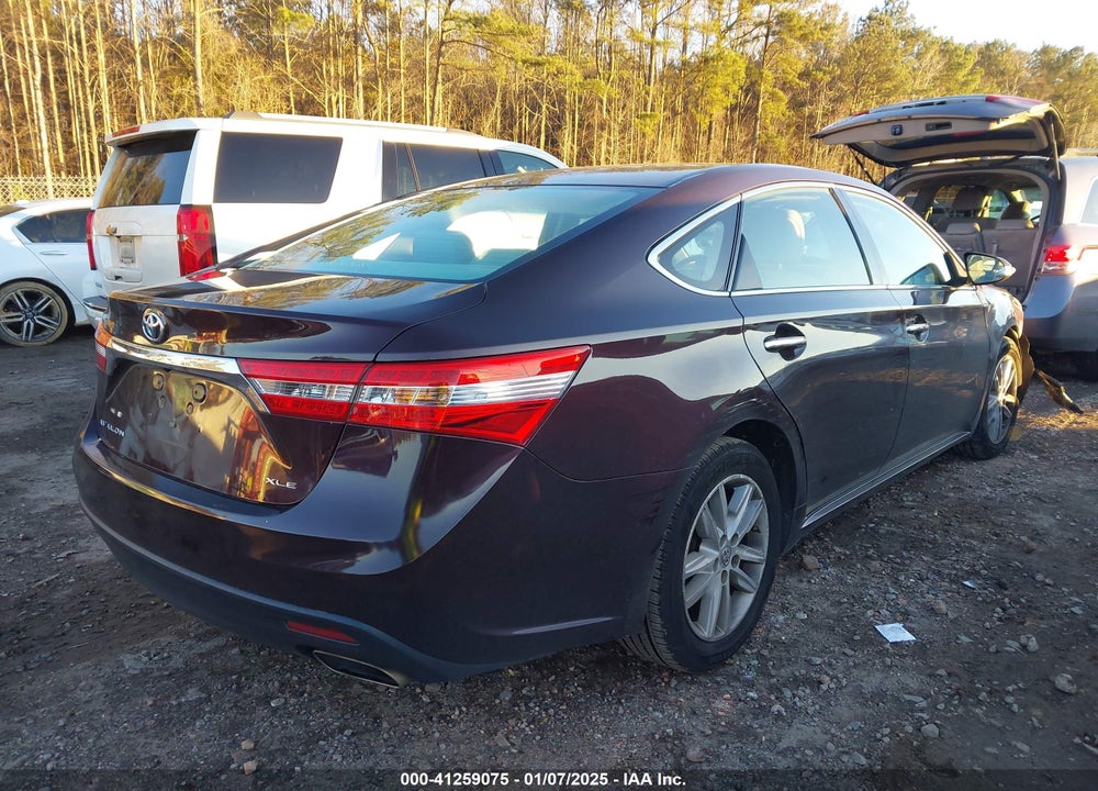 2013 TOYOTA AVALON XLE PREMIUM VIN: 4T1BK1EB6DU014210