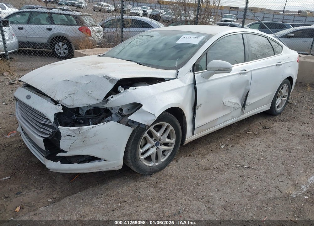 2014 FORD FUSION SE VIN: 3FA6P0H74ER150861