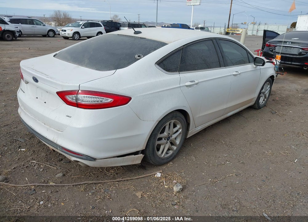 2014 FORD FUSION SE VIN: 3FA6P0H74ER150861