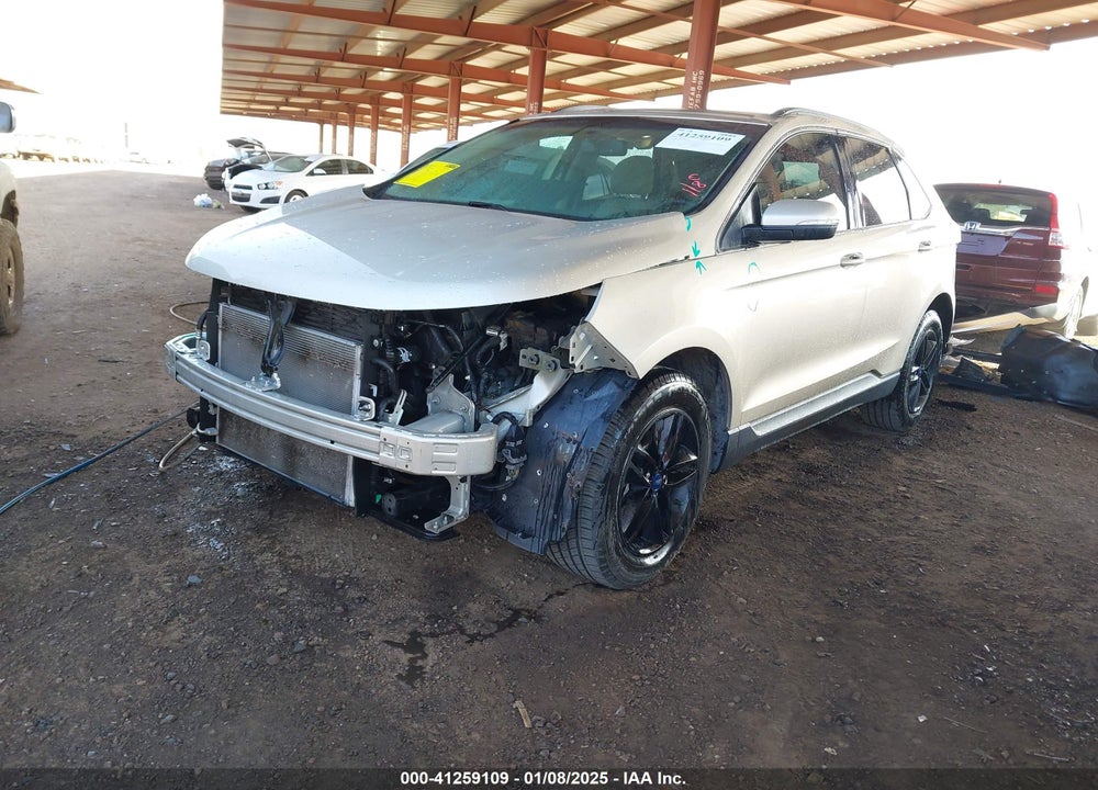 2017 FORD EDGE SEL VIN: 2FMPK3J80HBC65554