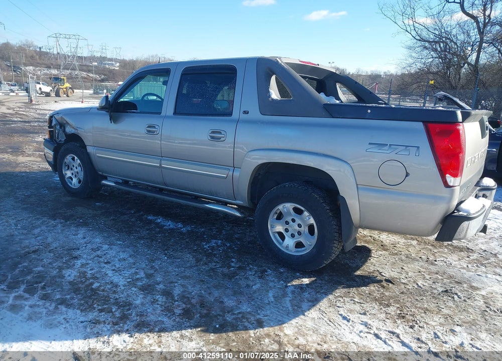 2005 CHEVROLET AVALANCHE 1500 Z71 VIN: 3GNEK12Z85G235662