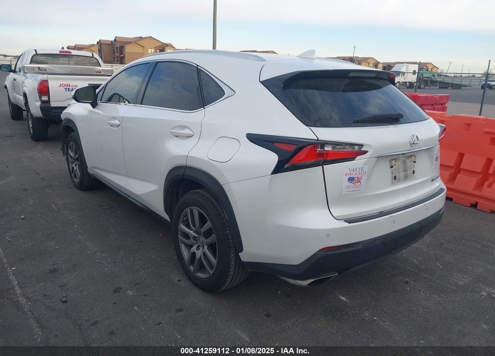 2016 LEXUS NX 200T VIN: JTJYARBZ9G2049046