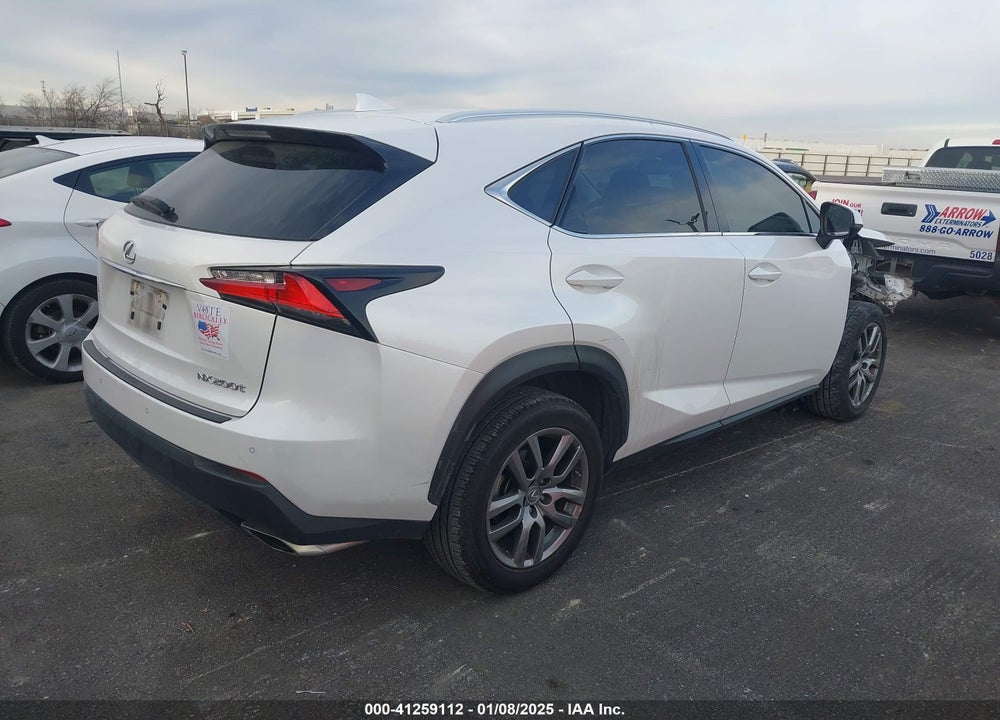 2016 LEXUS NX 200T VIN: JTJYARBZ9G2049046