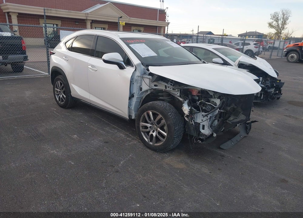 2016 LEXUS NX 200T VIN: JTJYARBZ9G2049046