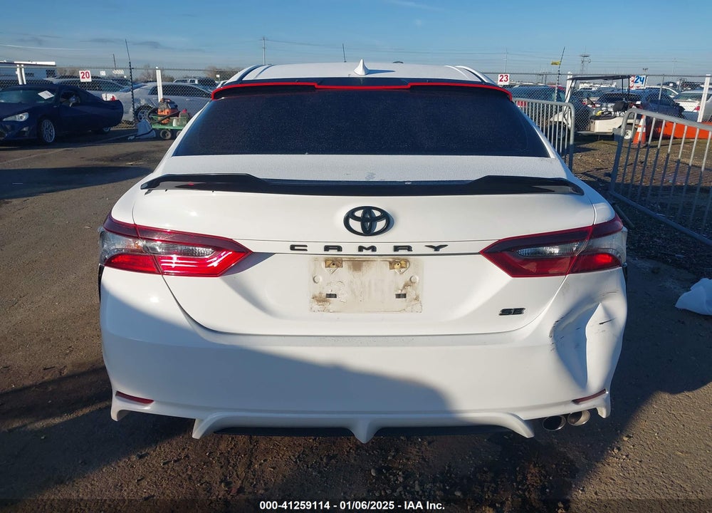 2022 TOYOTA CAMRY VIN: 4T1G11AK7NU656127