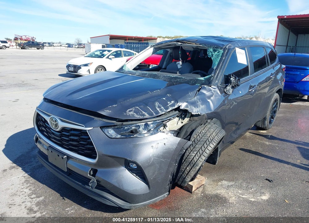 2023 TOYOTA HIGHLANDER LE VIN: 5TDKDRAH8PS527314
