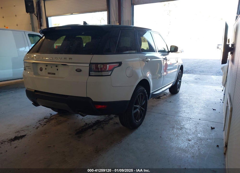 2016 LAND ROVER RANGE ROVER SPORT 3.0L V6 SUPERCHARGED SE VIN: SALWG2PF9GA585282