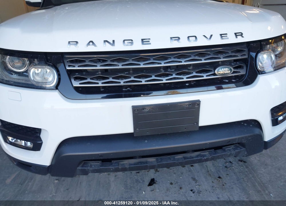2016 LAND ROVER RANGE ROVER SPORT 3.0L V6 SUPERCHARGED SE VIN: SALWG2PF9GA585282