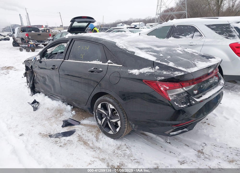 2022 HYUNDAI ELANTRA VIN: 5NPLN4AG1NH053124
