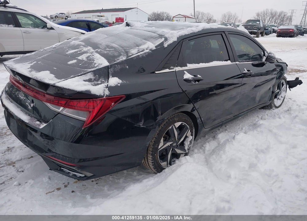 2022 HYUNDAI ELANTRA VIN: 5NPLN4AG1NH053124