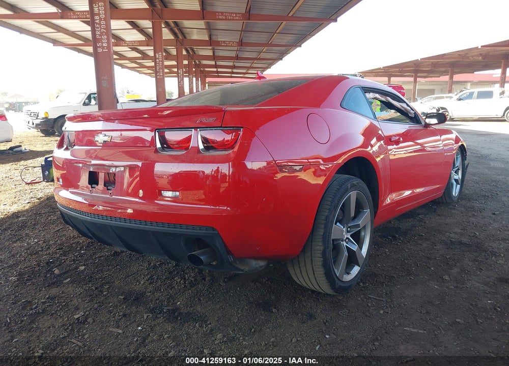 2012 CHEVROLET CAMARO LT VIN: 2G1FB1E37C9206030