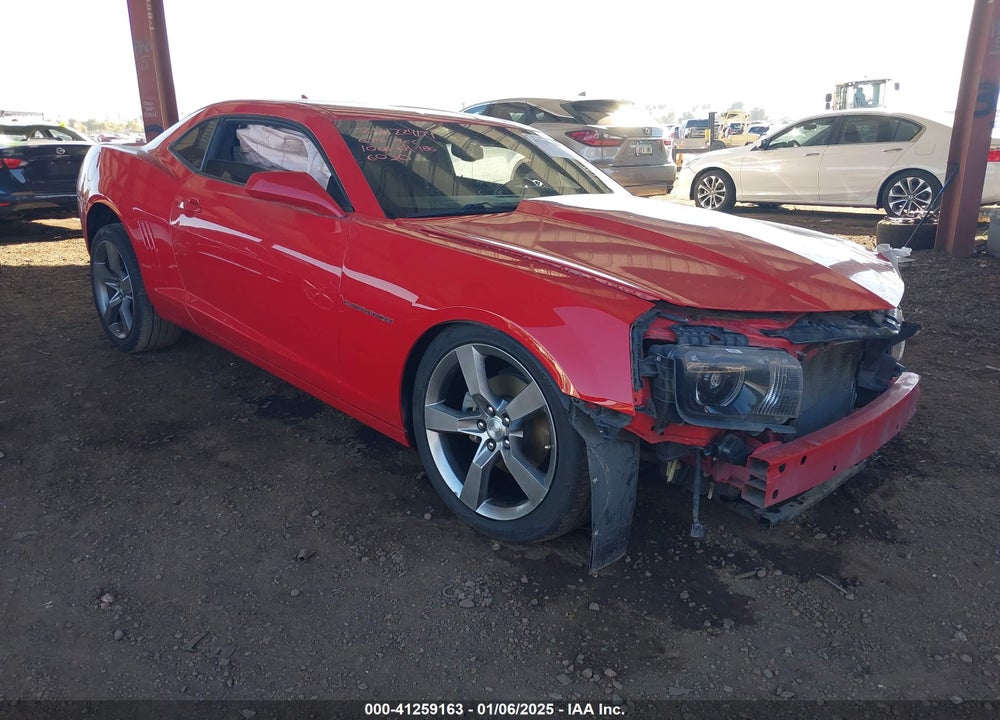 2012 CHEVROLET CAMARO LT VIN: 2G1FB1E37C9206030