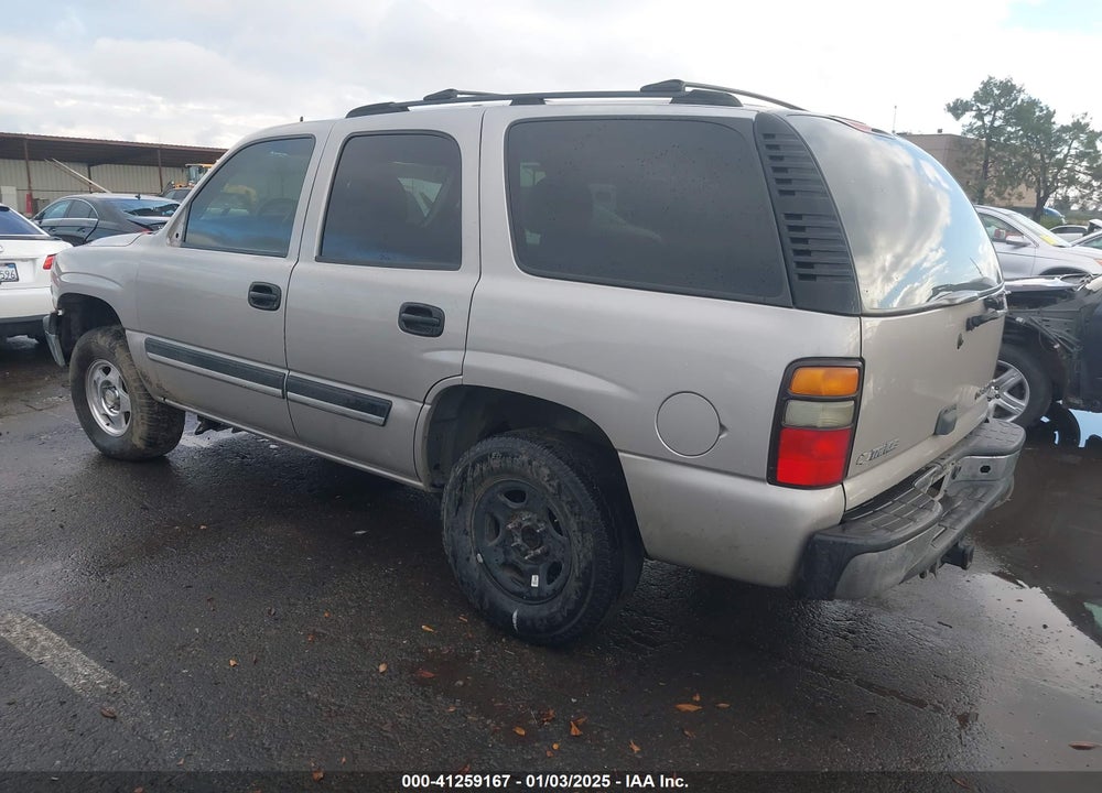 2005 CHEVROLET TAHOE LS VIN: 1GNEK13TX5J140898