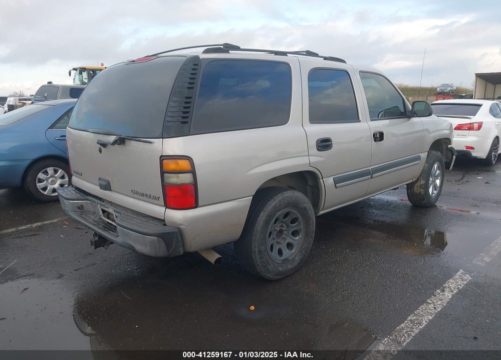 2005 CHEVROLET TAHOE LS VIN: 1GNEK13TX5J140898