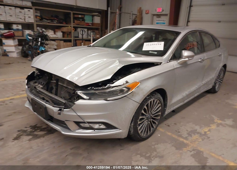 2017 FORD FUSION VIN: 3FA6P0T97HR243242