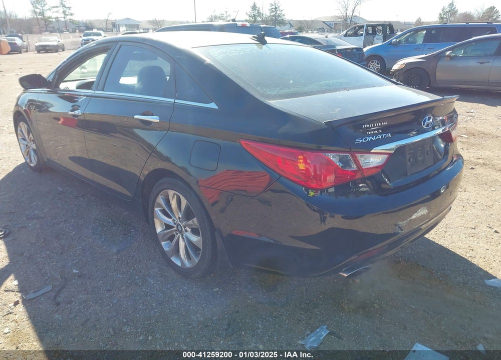 2013 HYUNDAI SONATA SE VIN: 5NPEC4AC9DH646627