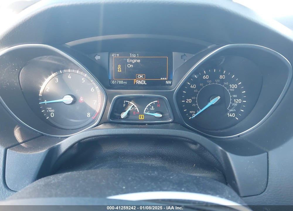 2017 FORD FOCUS SE VIN: 1FADP3K29HL331947