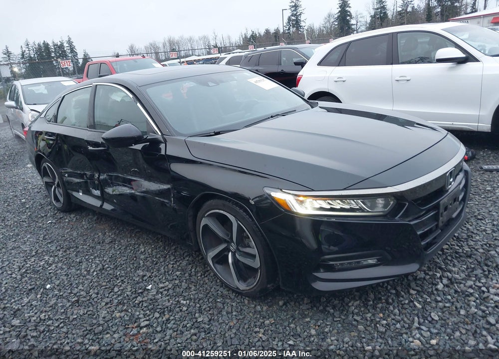 2019 HONDA ACCORD SPORT 2.0T VIN: 1HGCV2F34KA030760