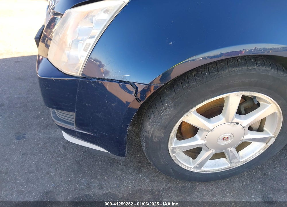 2008 CADILLAC CTS VIN: 1G6DR57V280148087