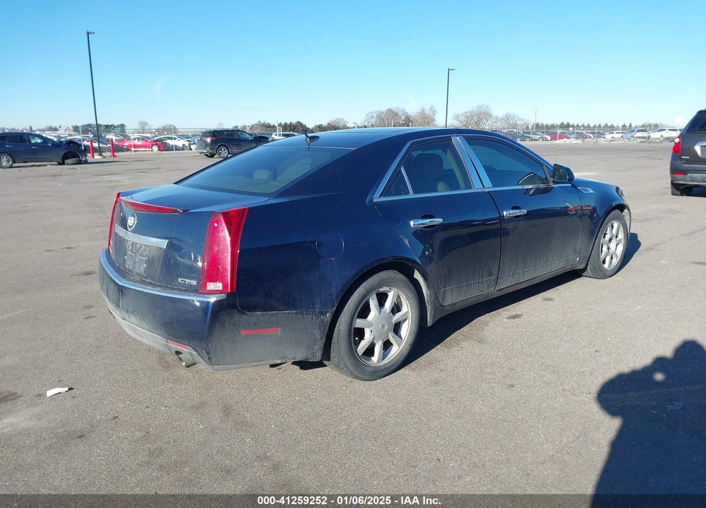 2008 CADILLAC CTS VIN: 1G6DR57V280148087