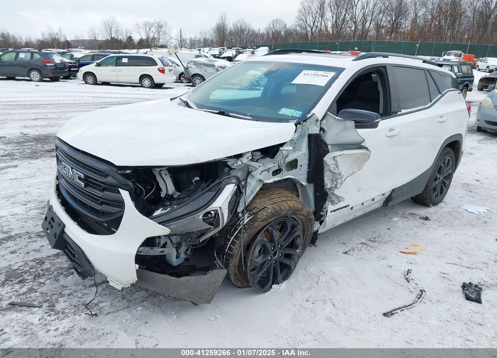 2021 GMC TERRAIN AWD SLT VIN: 3GKALVEV9ML393832
